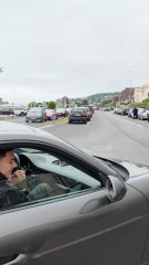 Magnifique porsche 911 croisée à Deauville