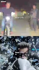 Real life obeys physics, reel life bends it; Salman Khan just rides through both. 🚴  #glamsham #salmankhan #reellife #reallife #cinemavsreality  {glamsham, salman khan, reel life, real life, cinema vs reality}