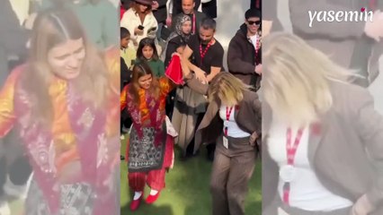 Gülben Ergen, halayda 'Başörtüsü var diye elini tutmadı' iddiasına yanıt verdi!