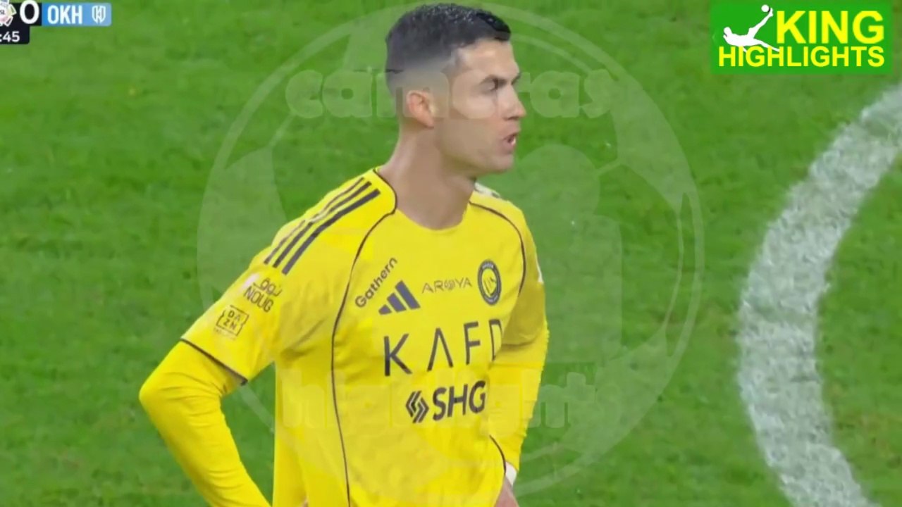 Ronaldo had a potential hat-trick goal disallowed for offside