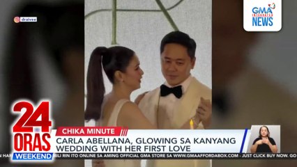 Carla Abellana marries her first love | 24 Oras Weekend