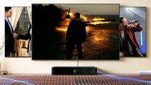 BESTISAN 2.1CH Sound Bar: Compact 100W TV Speaker with Subwoofer