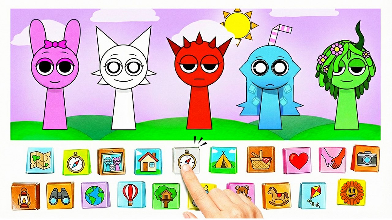 Discover the Sprunki Universe of Interactive Fun! *DIY Magic & Fun Paper Crafts*