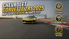 2025 Chevrolet Corvette ZR1 auf COTA: 1.070 PS im Härtetest