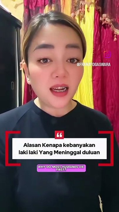 Alasan Kenapa Para Suami Lebih Dulu Meninggal