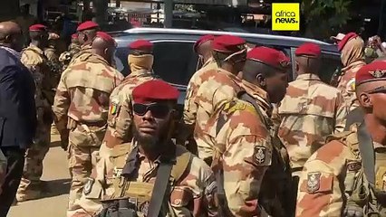 Polls open in Guinea with junta leader favoured to win first presidential vote since 2021 coup