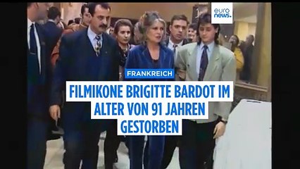 Filmikone Brigitte Bardot im Alter von 91 Jahren gestorben