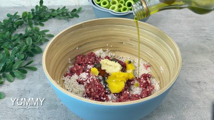 محشي الكوسا باللبن