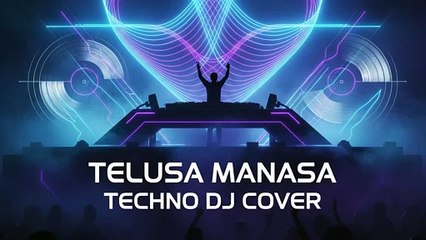 Telusa Manasa (Techno DJ Cover) | Pulsing Synths & Hypnotic Bass | Tribute to a Timeless Melody