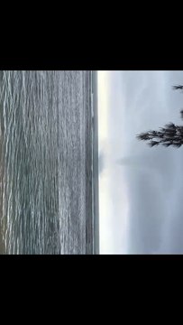 Trombe marine observée à l'Ermitage