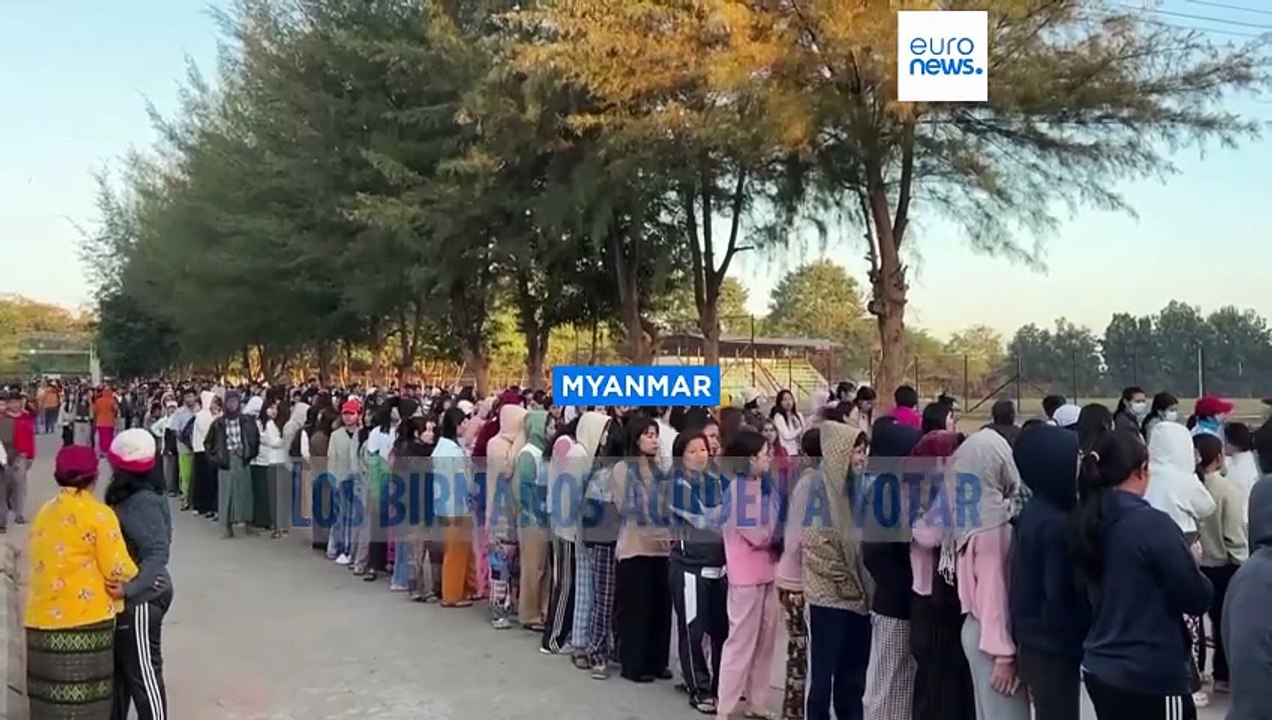Myanmar: Cierran las urnas en la primera fase de unos comicios marcados por el golpe de 2021