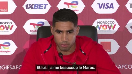 Maroc - Hakimi sur Mbappé : "C'est un plaisir de voir mon ami dans mon pays"