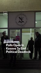 Polls Open In Kosovo To End Political Deadlock