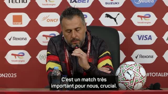 Angola - Beaumelle avant d'affronter l'Égypte : C'est un match crucial