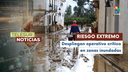 Decenas de familias afectadas tras fuertes lluvias en España