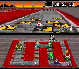 Super Mario Kart online multiplayer - snes