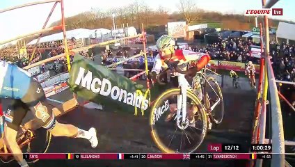 Thibau Nys s'impose au bout du suspense à Termonde, van Aert 6e - Cyclo-cross
