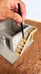 Turned Into a Tiny House With Details | Miniature 30 second