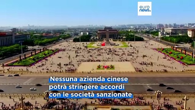 La Cina sanziona 20 aziende americane della difesa e 10 dirigenti per la vendita di armi a Taiwan