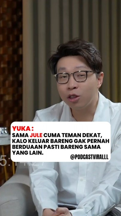 Yuka: Sama Jule cuma teman dekat, kalo keluar gak cuma berdua kok.Biar gak salah paham, langsung nonton full di youtube: dr. Richard Lee, MARS#jule #daehoon #yuka #dokterrichard #podcastviral