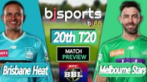 BBL 2025-26 | Brisbane Heat vs Melbourne Stars 20th T20 Match Preview |