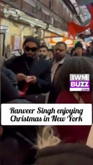 Ranveer Singh enjoying Christmas in New York
