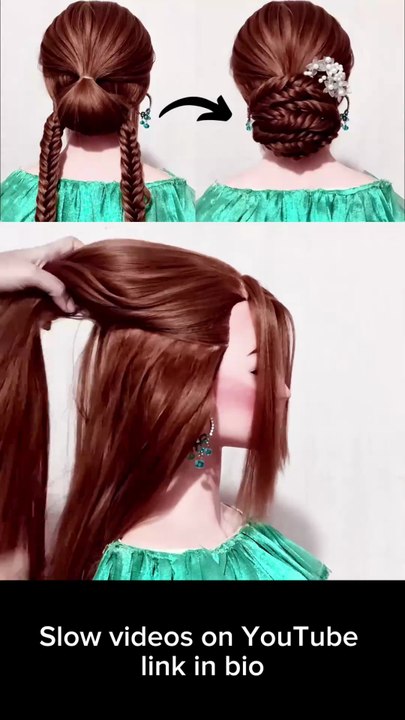 front hairstyle|ladies hair style for wedding|bridal hairstyle|party hairstyle|easy hairstyles  Your Queries.simple hairstyle for short hair, simple hair style girl,easy front variation hairstyle,Beautiful & Different Hairstyles Tutorial | New Simple Hair