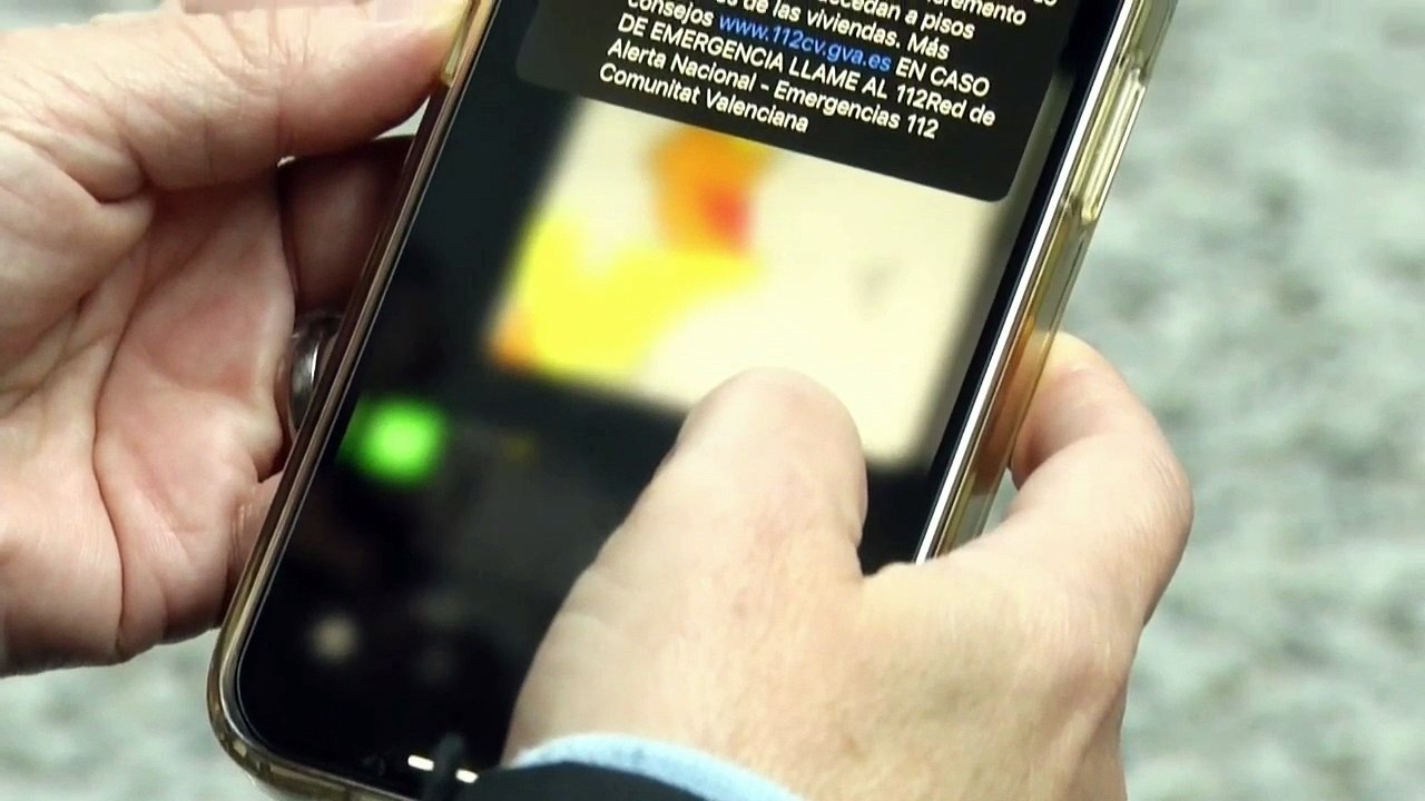 La Generalitat Valenciana a mandado un segundo Es_Alert a toda la provincia de Valencia