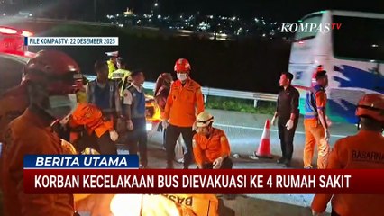 [FULL] Deret Fakta Kecelakaan Bus di Exit Tol Krapyak Semarang Tewaskan 16 Orang | BERUT