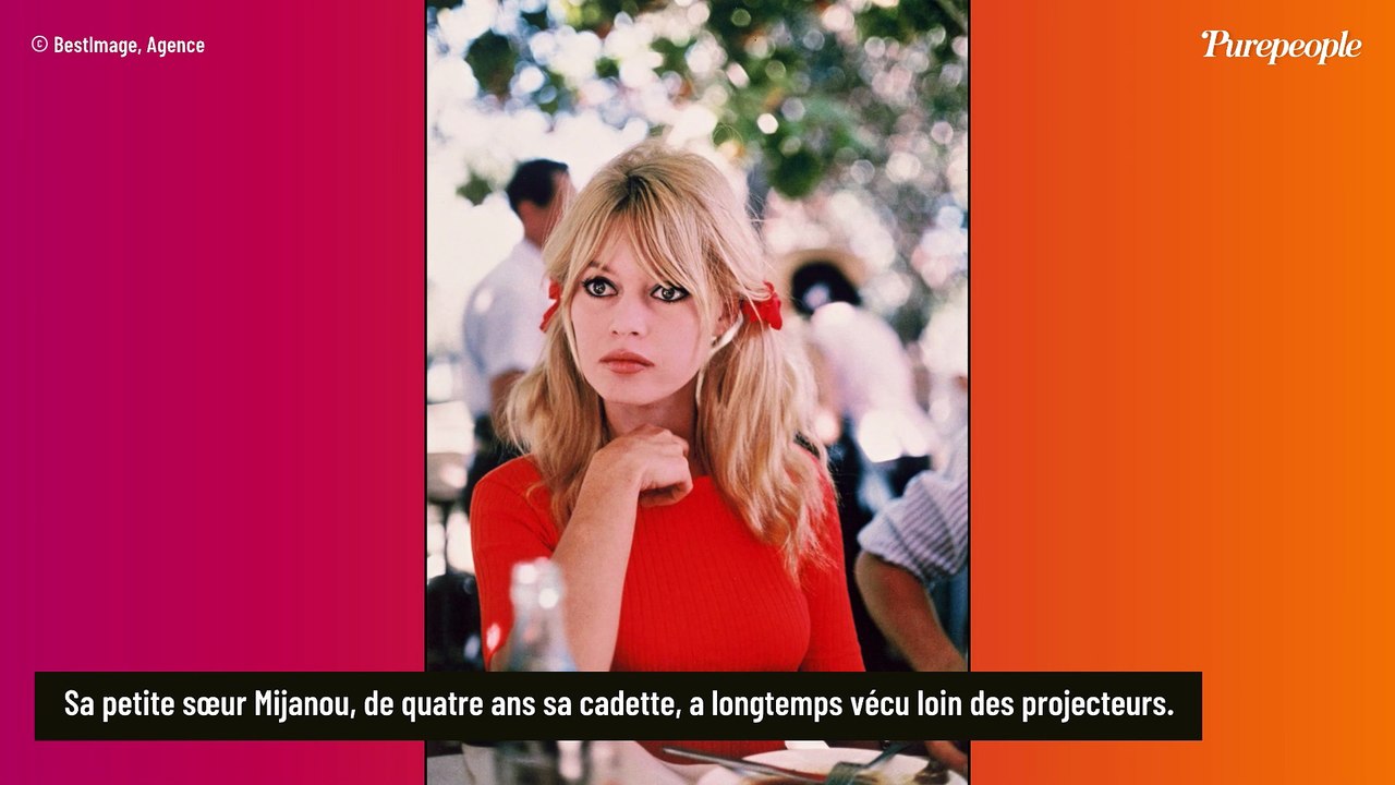 Brigitte Bardot : Sa petite soeur Mijanou qui lui ressemble tant et qu'elle ne voyait plus a refait sa vie à l'étranger
