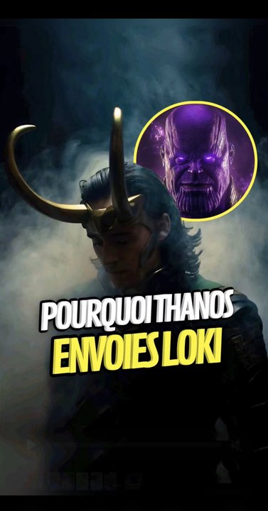 Pourquoi Thanos envoies Loki à sa place en 2012 ? #thanos #loki #avengers #marvel #onregardequoi