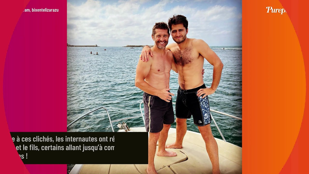 Bixente Lizarazu : Retrouvailles avec son fils Tximista, le demi-frère d'Uhaina est le sosie de son père