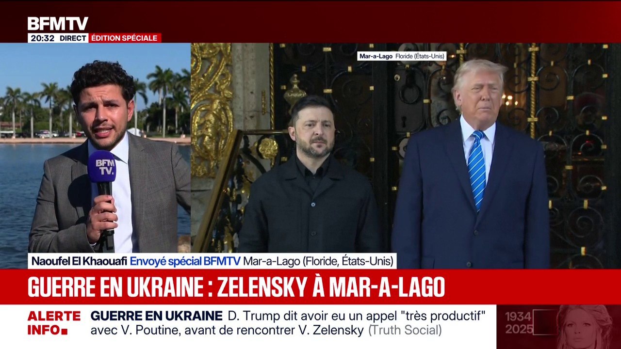 Guerre en Ukraine: le Kremlin a indiqué que Vladimir Poutine et Donald Trump se reparleront au téléphone après la rencontre avec Volodymyr Zelensky