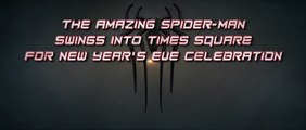 The Amazing Spider-Man : Le Destin d'un héros - Promo Spider-Man sur Time's Square pour fêter la nouvelle année [VO|HD720p]