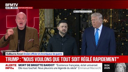Plan de paix pour l'Ukraine: "Il reste un point crucial dans ces négociations: le Donbass", explique Guillaume Ancel, ancien officier
