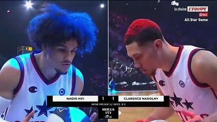 Hifi vainqueur du concours de un-contre-un - Basket - All-star Game LNB