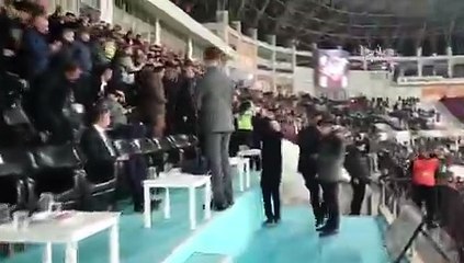 Amedspor taraftarından maç boyu "Leyla Zana" tezahüratı