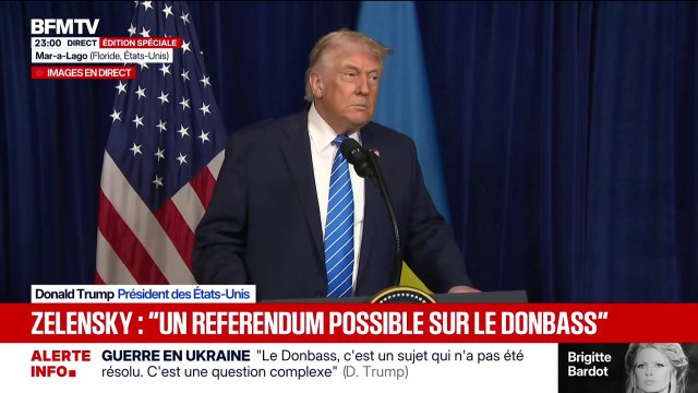 Plan de paix pour l'Ukraine: La Russie et l'Ukraine veulent que la guerre s'arrête , déclare Donald Trump