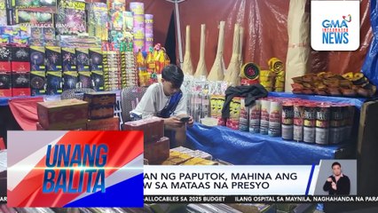 Mga namimili ng paputok, dagsa na sa ilang pamilihan; daloy ng trapiko, apektado | Unang Balita