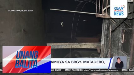 Abot sa 70 pamilya sa Brgy. Matadero, nasunugan | Unang Balita