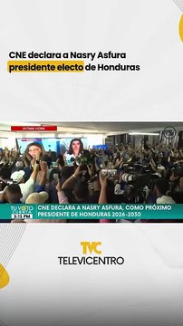 CNE declara a Nasry Asfura presidente electo de Honduras