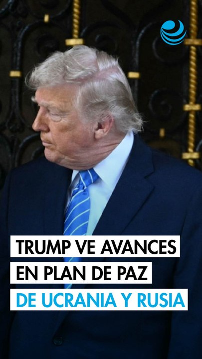 Trump asegura que Zelenski y Putin hablan "en serio" sobre el plan de paz