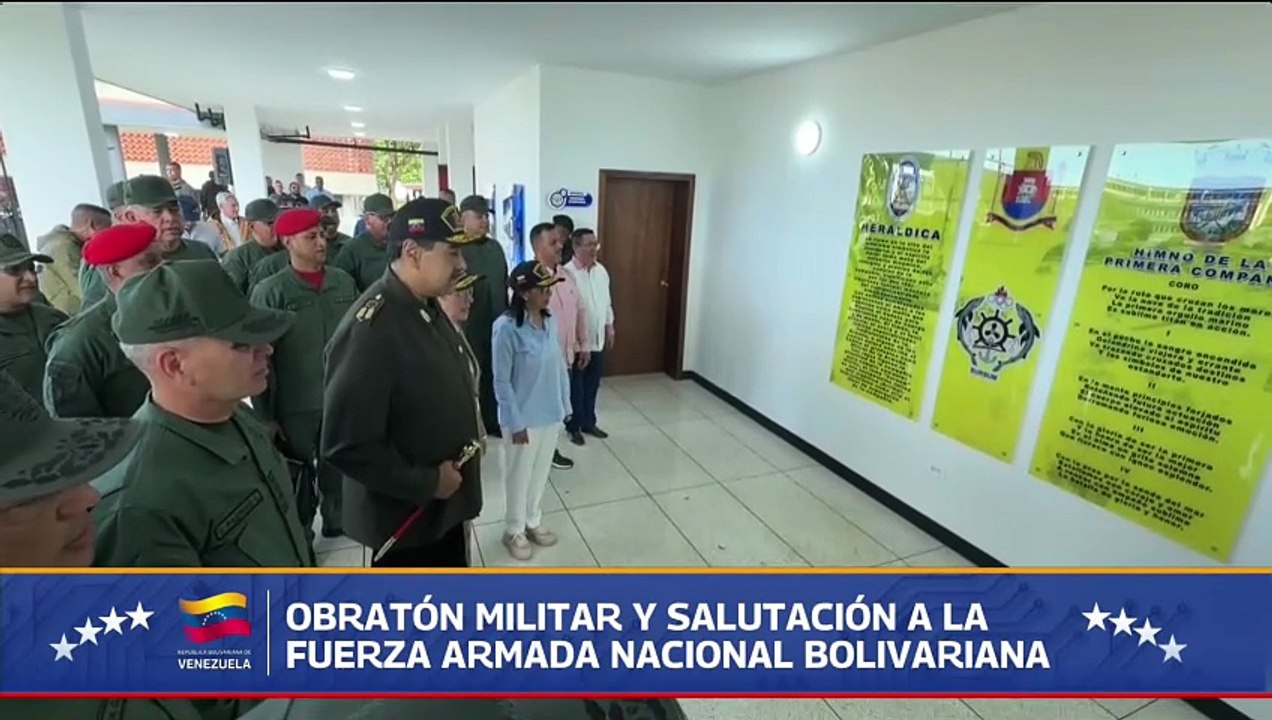 Presidente Maduro lidera Acto de Salutación de Fin de Año de la FANB y Obratón Militar