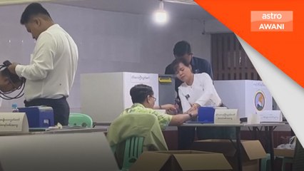 Fasa pertama pilihan raya umum Myanmar selesai