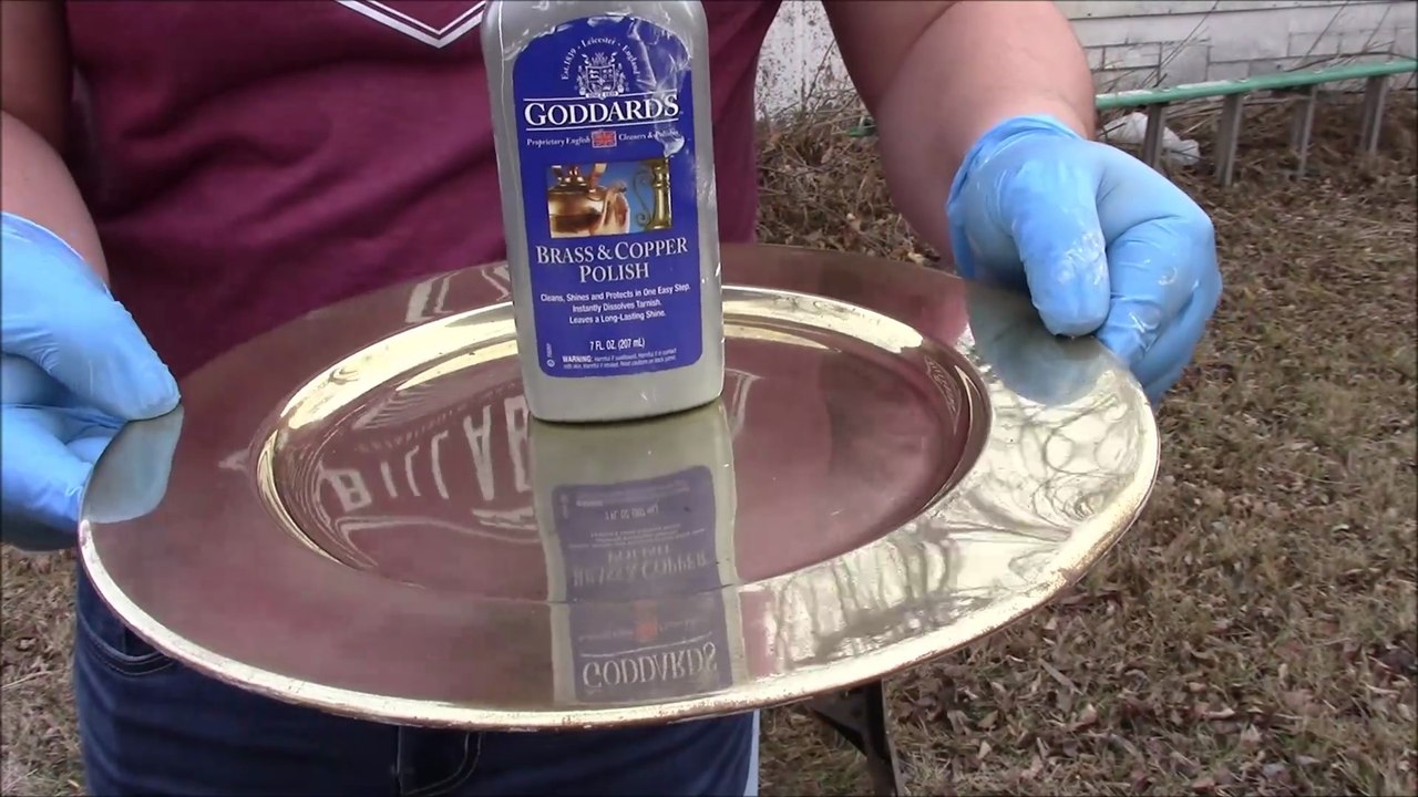 Polishing Brass with Goddard's Brass & Copper Polish
