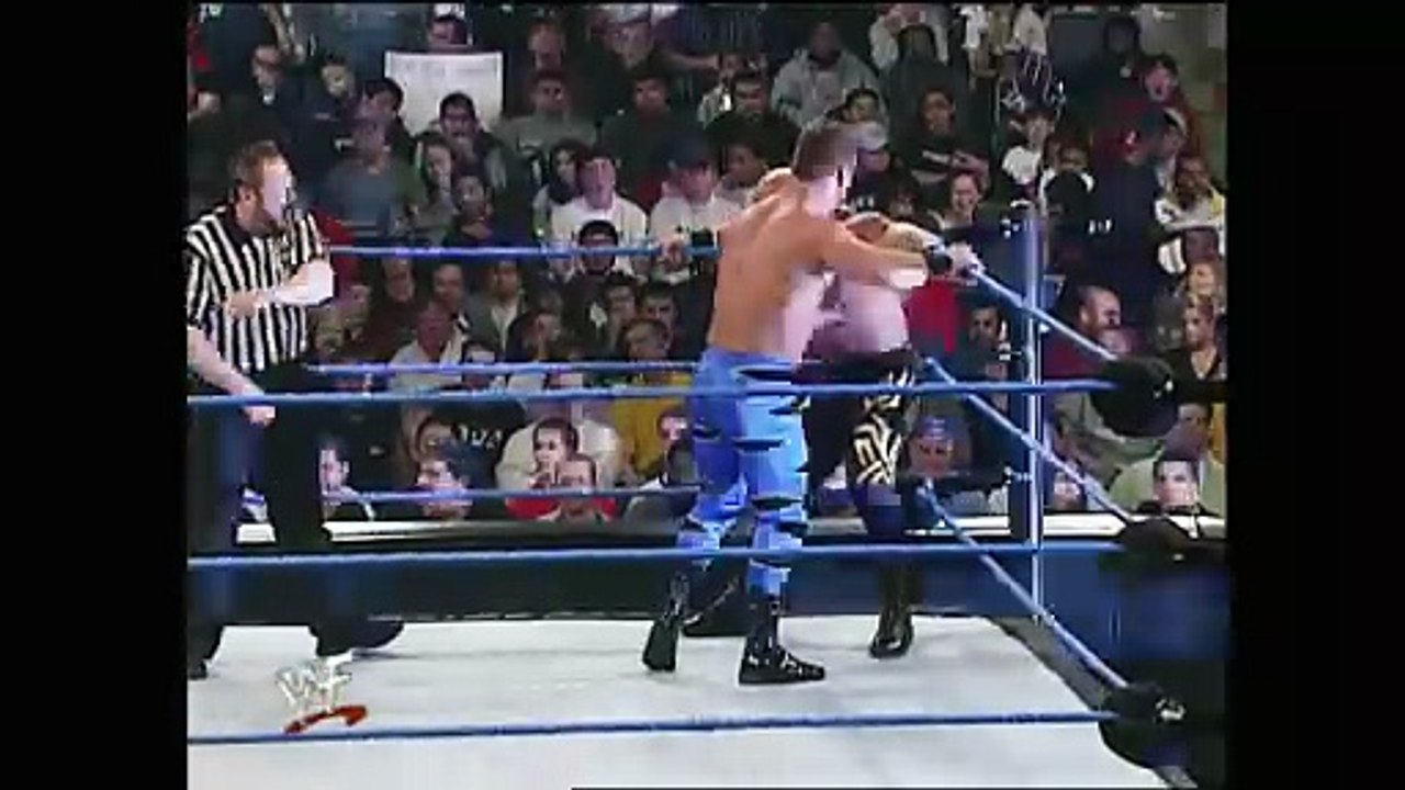 Eddie Guerrero, Dean Malenko, & Perry Saturn vs. Chris Beniot - WWE SmackDown (03/08/01)