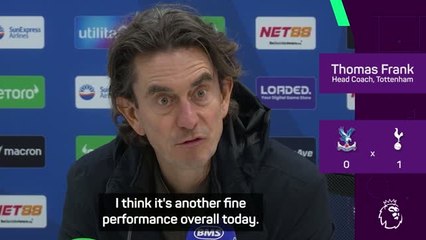 Frank left beaming after bright Gray glimpse into Spurs' future