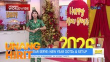 UH New Year Serye: New Year OOTDs at Setup | Unang Hirit