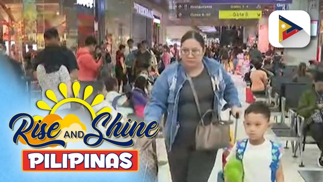 Mga pasahero, dagsa pa rin sa PITX ilang araw bago ang pagsalubong sa Bagong Taon | ulat ni Bernard Ferrer