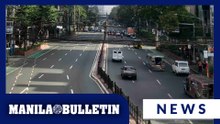 Light traffic seen along España Boulevard during holiday season